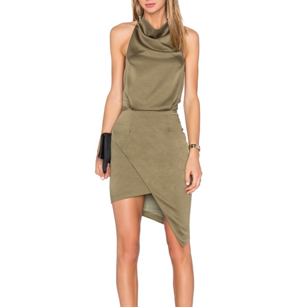 Elliatt Olive khaki Dress from revolve